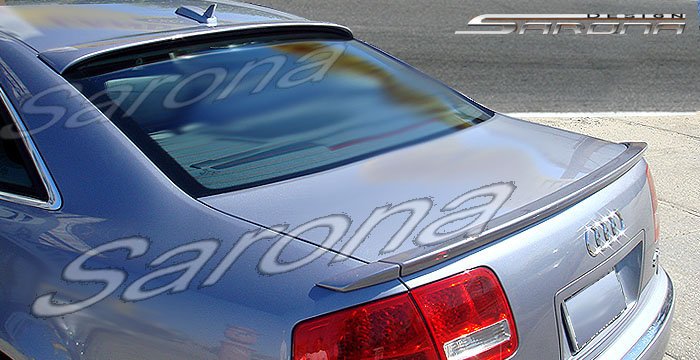 Custom Audi A8 Roof Wing  Sedan (2004 - 2009) - $299.00 (Manufacturer Sarona, Part #AD-006-RW)